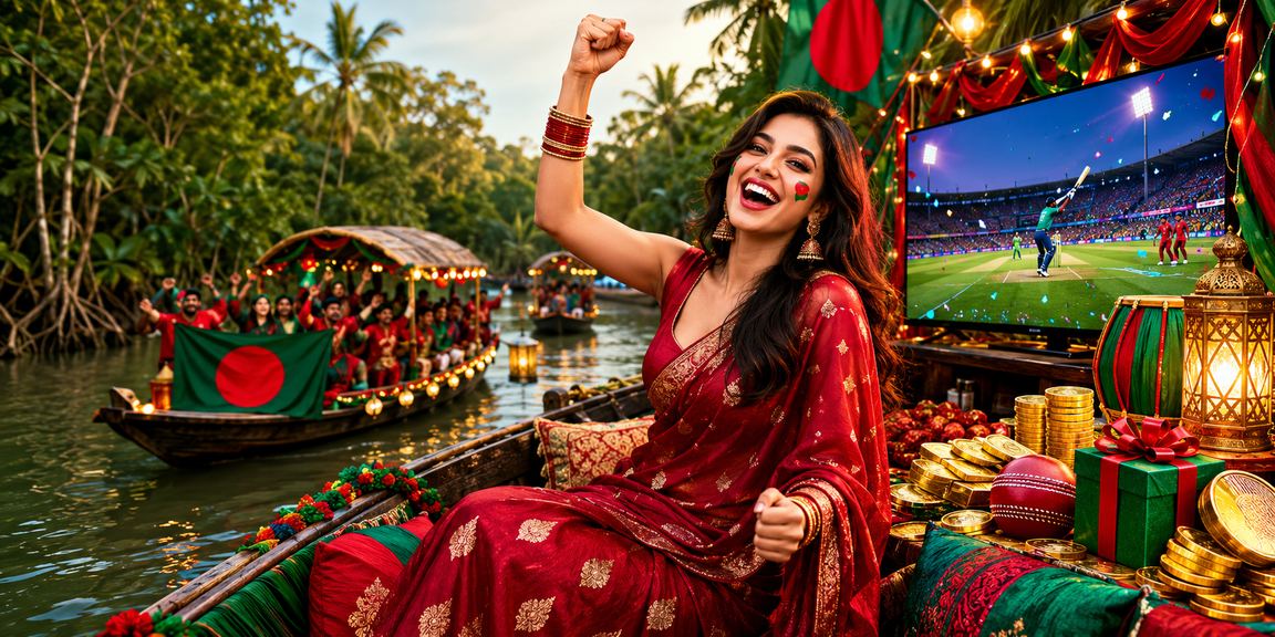 সুন্দরবনের ক্রিকেট জ্যাকপট উত্তেজনা